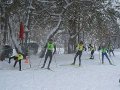 Метель не помешала сахалинским лыжникам участвовать в эстафете