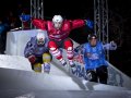 В Москве впервые прошел этап Чемпионата мира по скоростному спуску на коньках Red Bull Crashed Ice 2011. Фоторепортаж