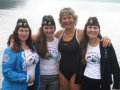 Амурчанки первыми в России переплыли озеро Лох-Несс