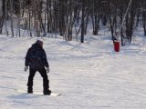 В Южно-Сахалинске полетали сноубордисты