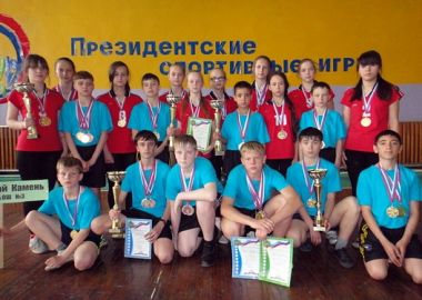 Команда школьников Большого Камня поедет на финал «Президентских спортивных игр» в «Орленок»