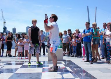 Спортивный фестиваль «Игра трех» прошел во Владивостоке