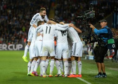 Мадридский "Реал" стал обладателем Суперкубка УЕФА по футболу