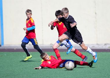Юные футболисты в Приморье тренируются бесплатно