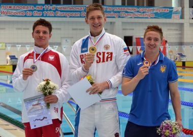 Виталий Оботин установил новый рекорд на чемпионате России по плаванию