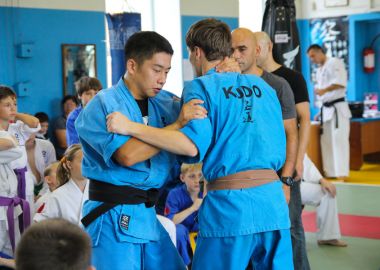 Участник «Битвы Чемпионов» Куниеда Атсуши провел мастер-класс по кудо