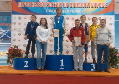 Золото на первенстве России по вольной борьбе завоевала сахалинка Анастасия Парохина