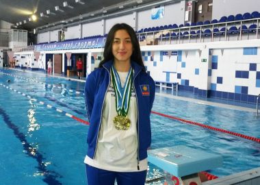 Спортсменка из Приморья Маргарита Торшина завоевала десять золотых медалей на всероссийских соревнованиях по плаванию среди лиц с ПОДА