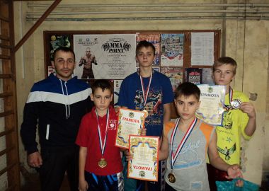 У лесозаводских кикбоксеров четыре медали открытого турнира по кикбоксингу