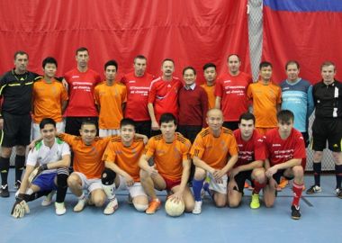 Международная встреча по мини-футболу прошла в Артеме