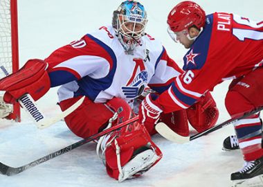 ЦСКА одержал волевую победу над СКА в Санкт-Петербурге в матче чемпионата КХЛ