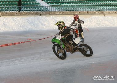 Кубок стадиона «Авангард» по ледогари и ледовому мотокроссу прошел во Владивостоке