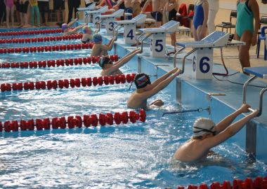 В краевых соревнованиях «Дельфиненок» участвовало более 1000 юных пловцов