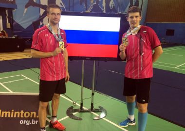 Бадминтонисты Дремин и Грачев победили на международном турнире в Бразилии