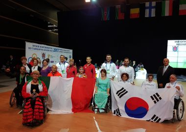 Приморцы заняли третье место на международном «Кубке континентов» по спортивным танцам на колясках