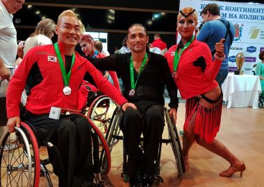 Приморцы заняли третье место на международном «Кубке континентов» по спортивным танцам на колясках