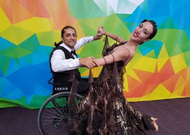 Две серебряные награды «Кубка Москвы» по спортивным танцам на колясках завоевали приморцы