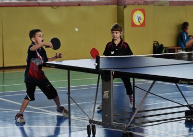 Юные уссурийцы отличились в краевых соревнованиях по настольному теннису