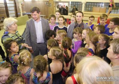 Глава города Виталий Веркеенко: «Юные спортсмены школы «Гармония» достойны лучших условий»