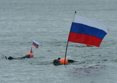 Во Владивостоке прошел «Победный заплыв»
