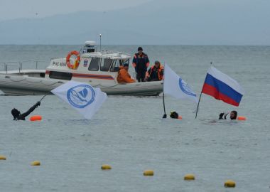 Во Владивостоке прошел «Победный заплыв»