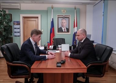 Губернатор Приморья Олег Кожемяко встретился с Президентом Союза ММА России