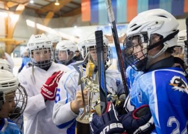 Юные хоккеисты «Полюса» одержали победу над московским «Динамо»