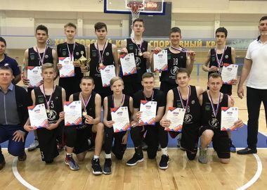 Приморская сборная по баскетболу в финале Спартакиады