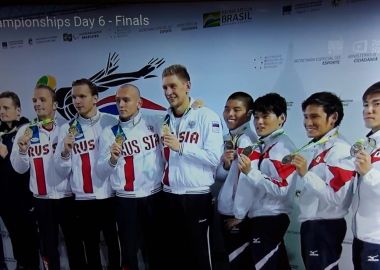 Шесть медалей выиграл на Чемпионате мира приморский пловец Виталий Оботин