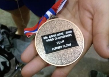Спортсменка из Приморья стала бронзовым призером первенства мира по сумо